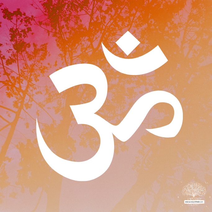 Photo of the Om symbol