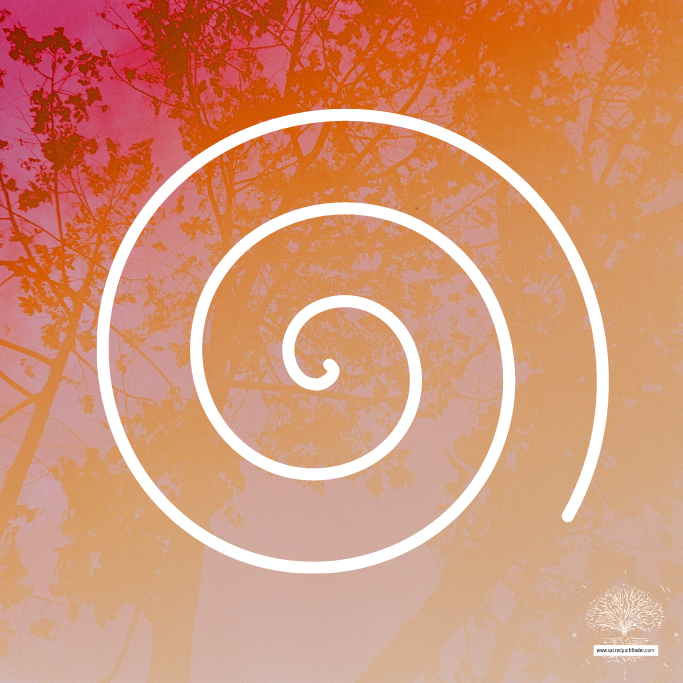 photo of a spiral symbol