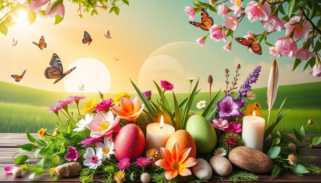 Spring equinox rituals vision board